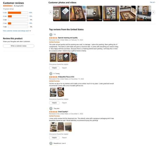 Hoasipho Amazon US listing and brand pages — view 15.