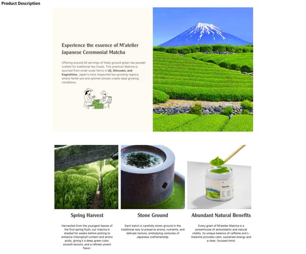 Matelier Amazon Europe listing and brand pages — view 6.